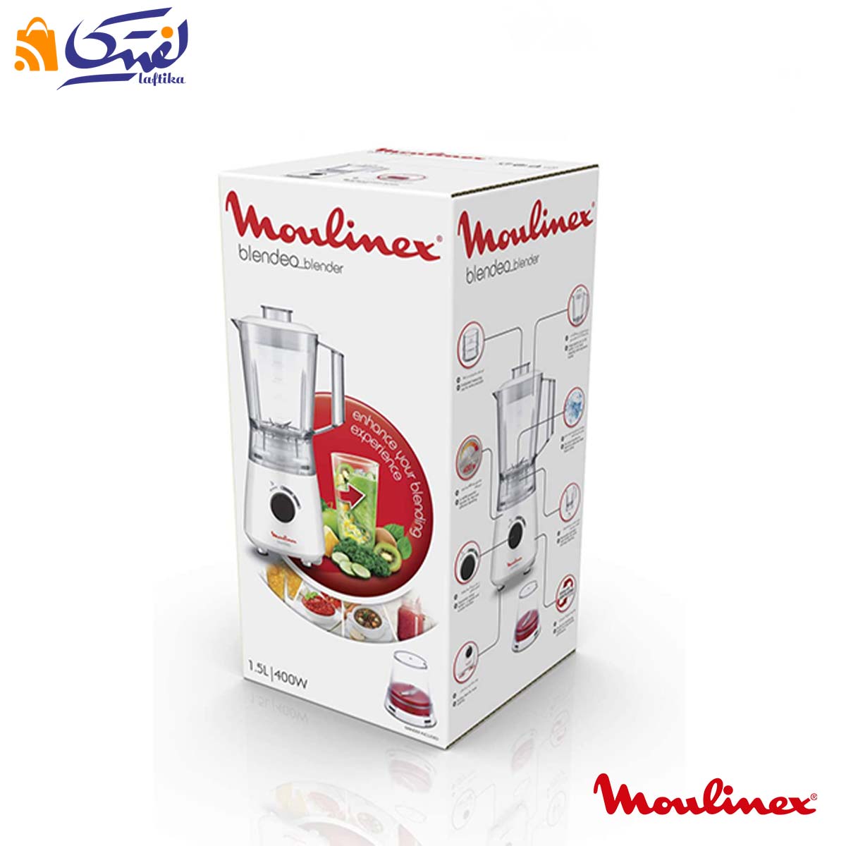 خرید اقساطی مخلوط کن مولینکس 400 وات مدل LM2A212