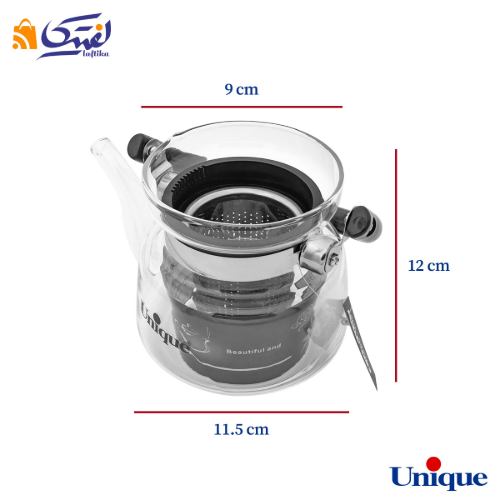 قوری پیرکس 600 میلی لیتری یونیک UN-7914