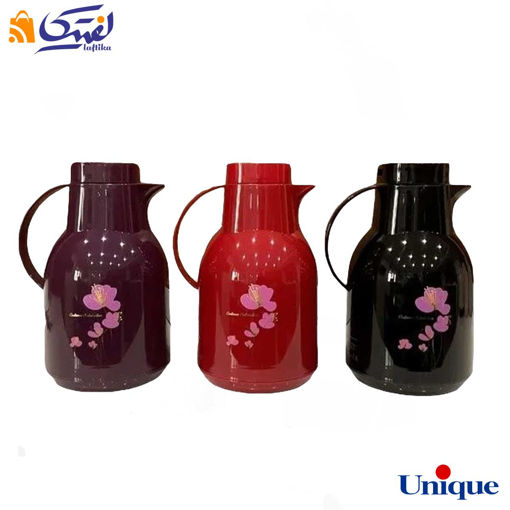 فلاسک یونیک 1.9 لیتری مدل پنگوئن شیشه صورتی UN-1957