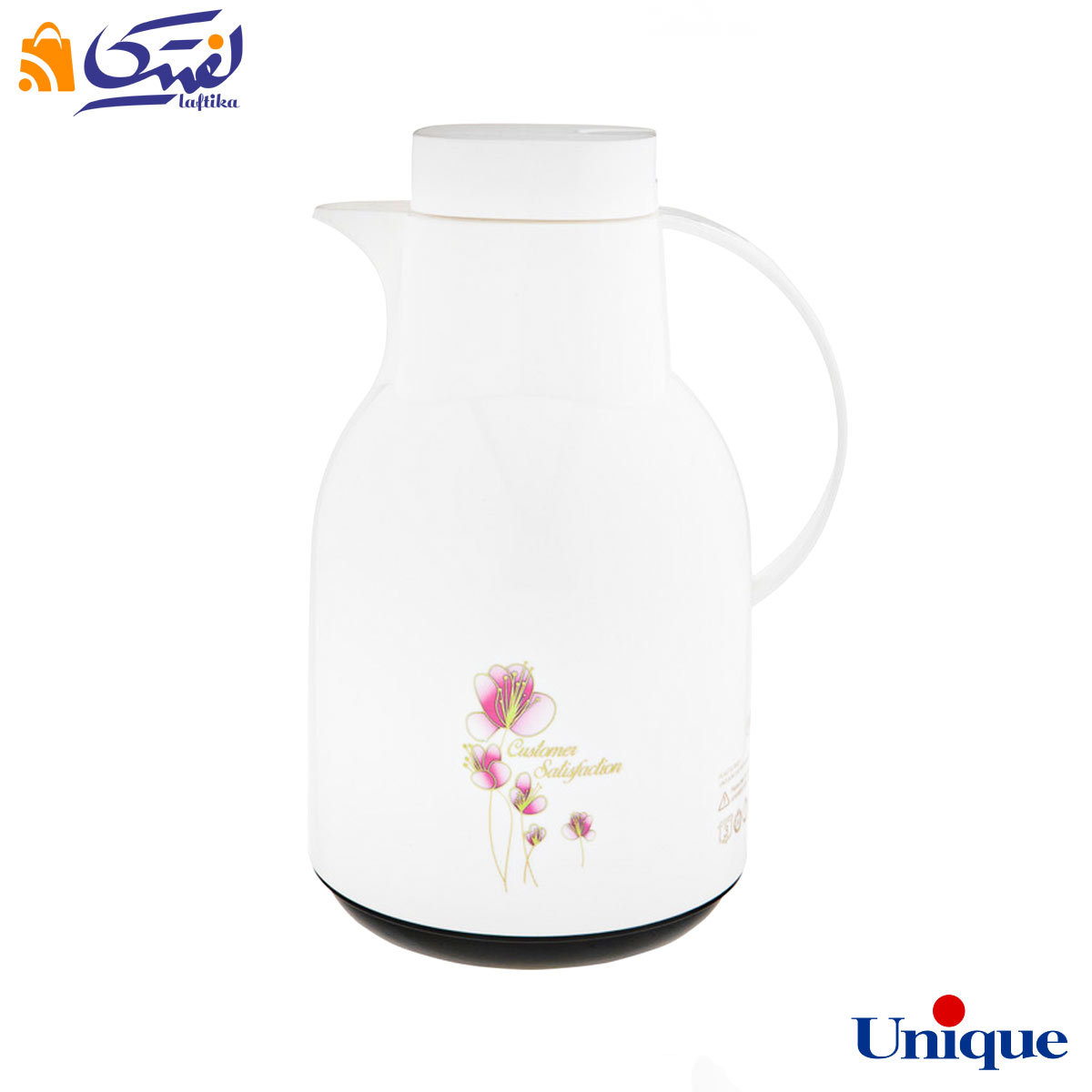 جزییات فلاسک 2 لیتری یونیک مدل پنگوئن شیشه صورتی UN-1957