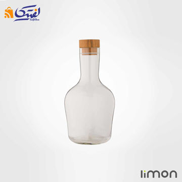 بطری آب درب چوبی 1.5 لیتری لیمون 2272