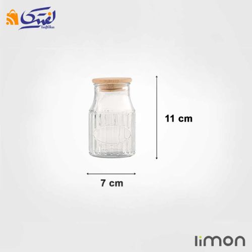 بانکه درب چوبی 230 میلی لیتر لیمون 2264