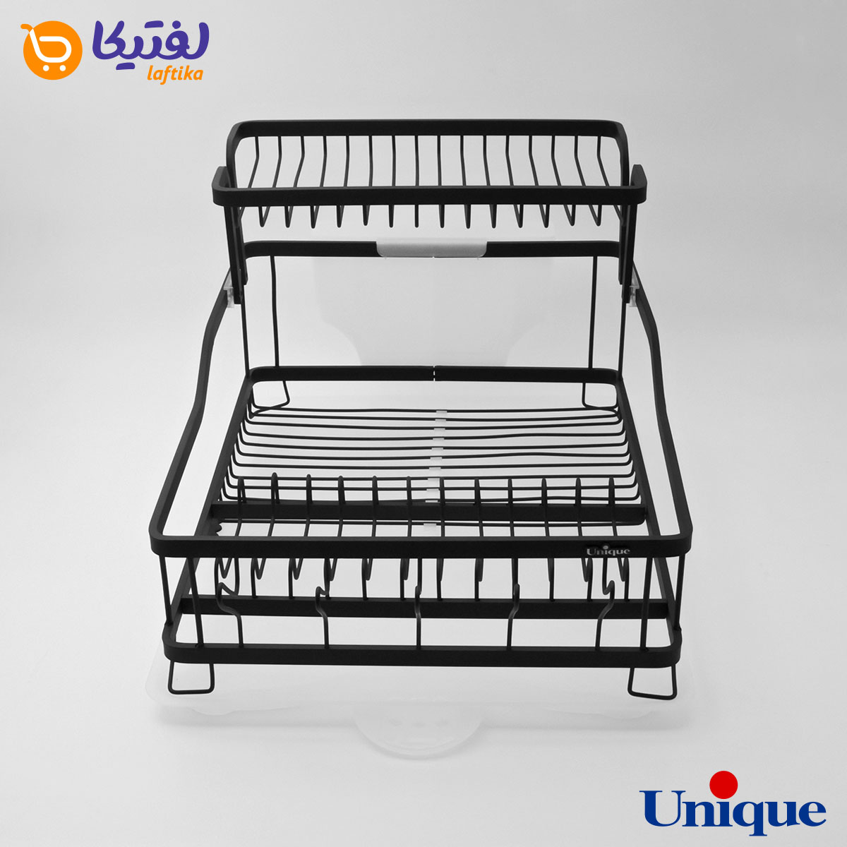 آبچکان دو طبقه آلومینیوم یونیک مشکی UN-2652