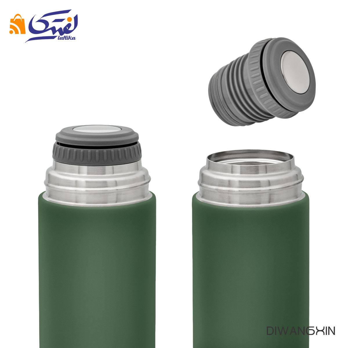 فلاسک لیوان دار دیوانگ 500 میلی لیتر 1-1517 طرح دار
