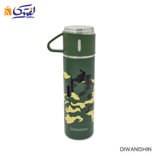 فلاسک لیوان دار دیوانگ 500 میلی لیتر 1-1517 طرح دار