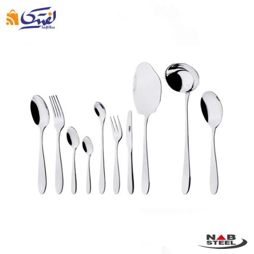 سرویس 57 پارچه ناب استیل مدل ورونا