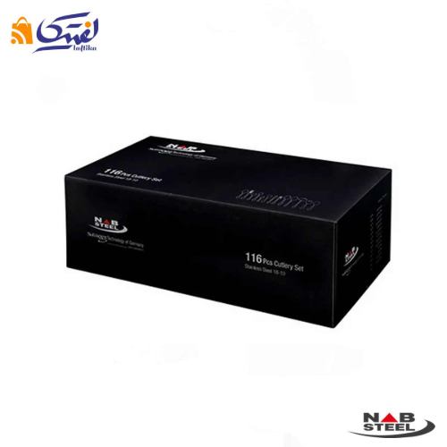 سرویس قاشق چنگال 116 پارچه ناب استیل مدل ورونا