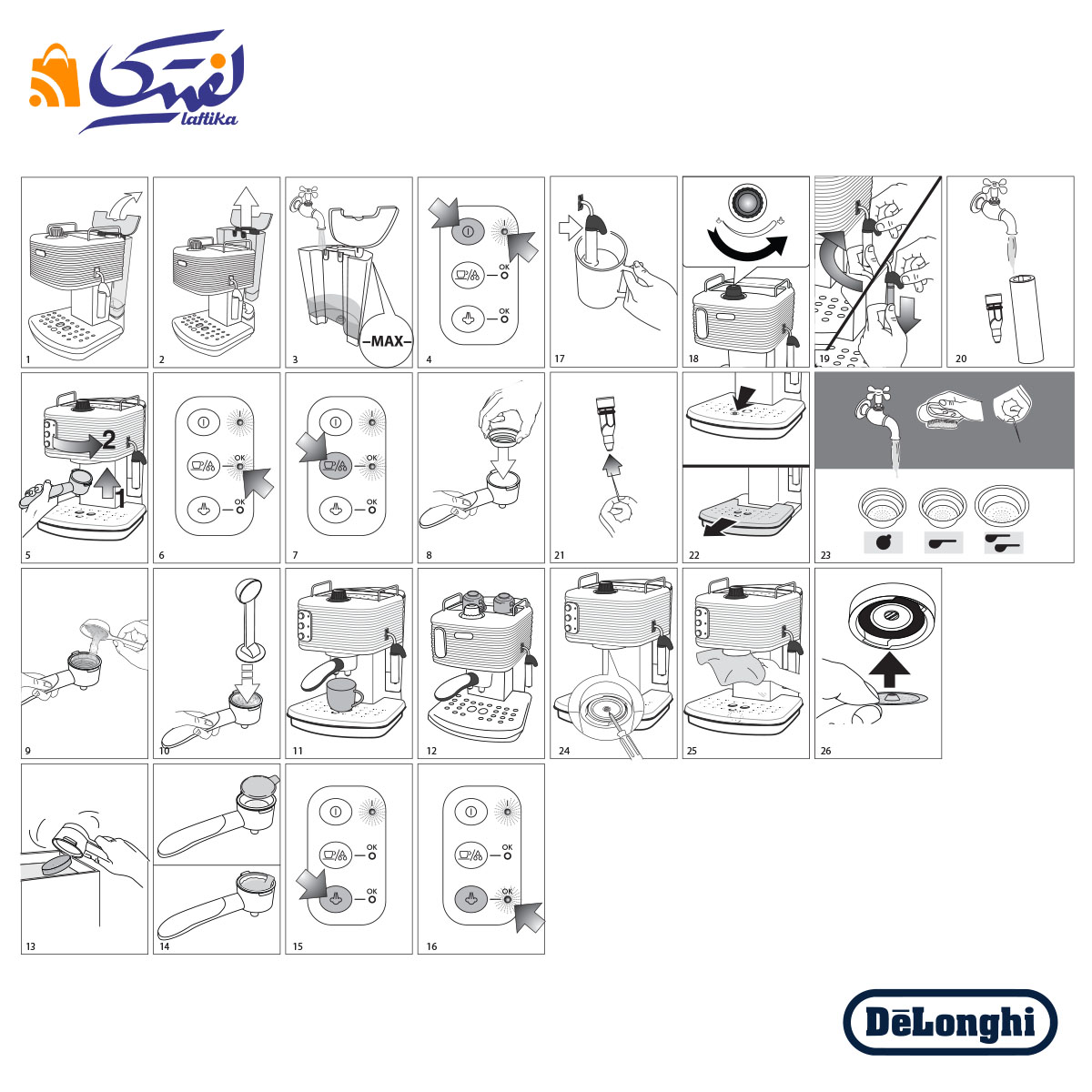 اسپرسو ساز دلونگی مدل ECZ351