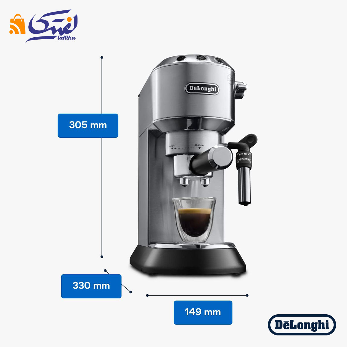 بررسی اسپرسوساز دلونگی EC785