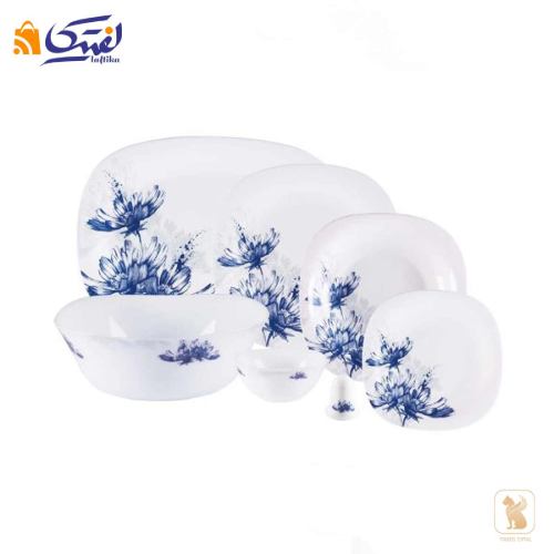 سرویس با کیفیت آرکوپال 28 پارچه پارس اپال طرح سانلی کد 821