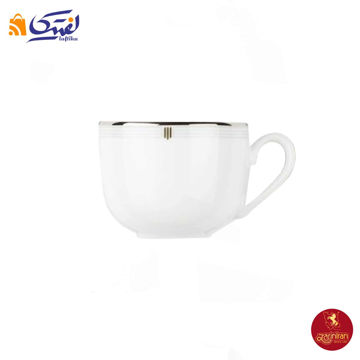 فنجان چای خوری چینی زرین ایتالیا اف طرح اپرا سایز 8