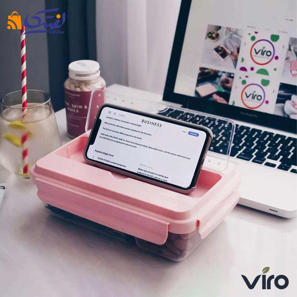 ظرف غذای ۱۴۰۰ میلی لیتر اسمارت لاک