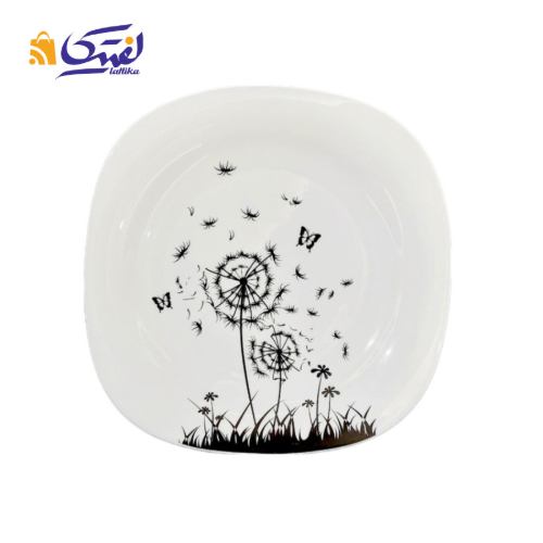 جزییات سرویس آرکوپال 28 پارچه پارس اپال طرح فایبر کد 840 قالب مربع