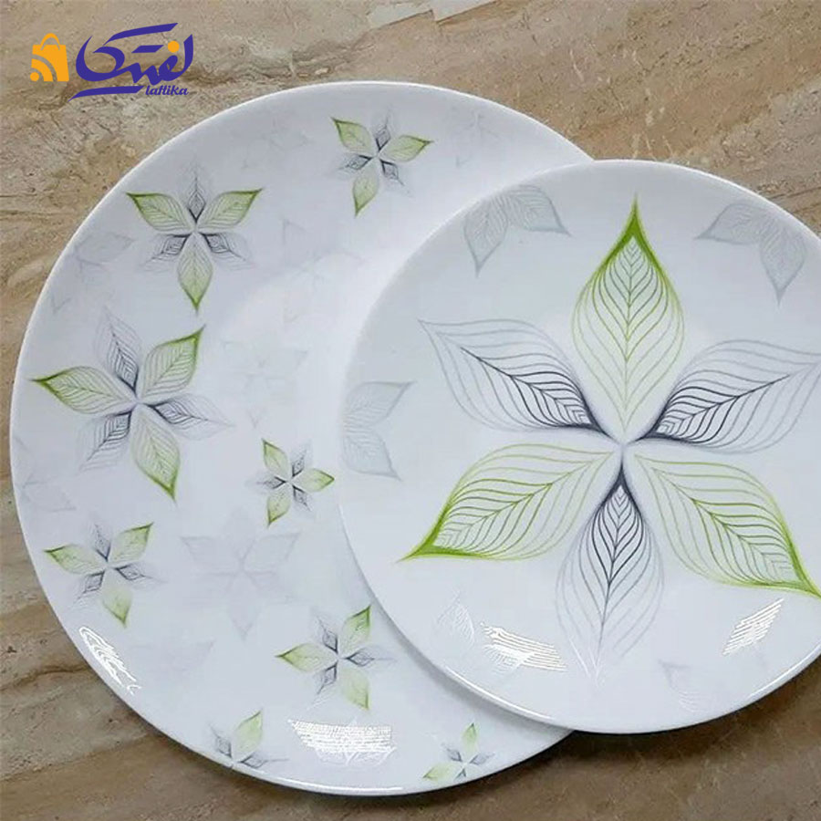 خرید اینترنتی ظروف غذاخوری پارس اپال طرح شاینر