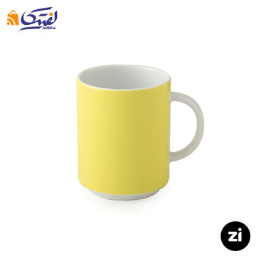 لیوان چینی زرین Zi فرم اس پاستل لیمویی 300 سی سی