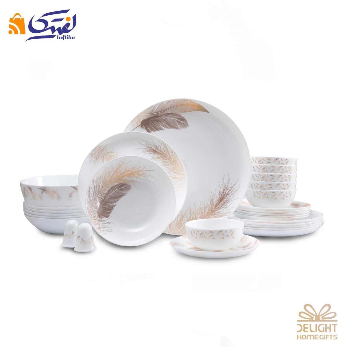 سرویس 28 پارچه اپال پیکوک دی لایت