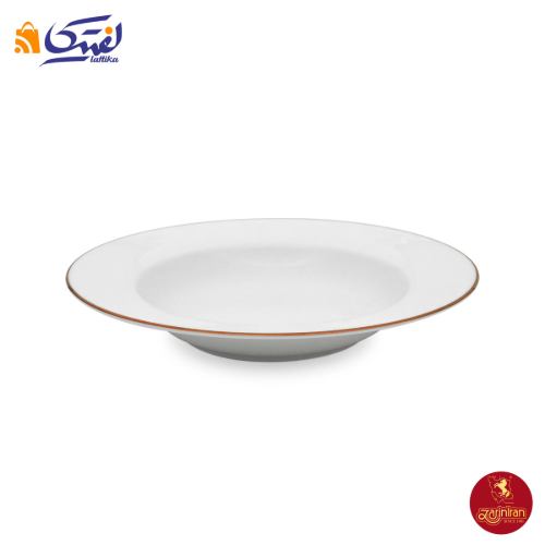 سرویس چینی زرین ایتالیا اف زرین رزگلد 6 نفره 28 پارچه