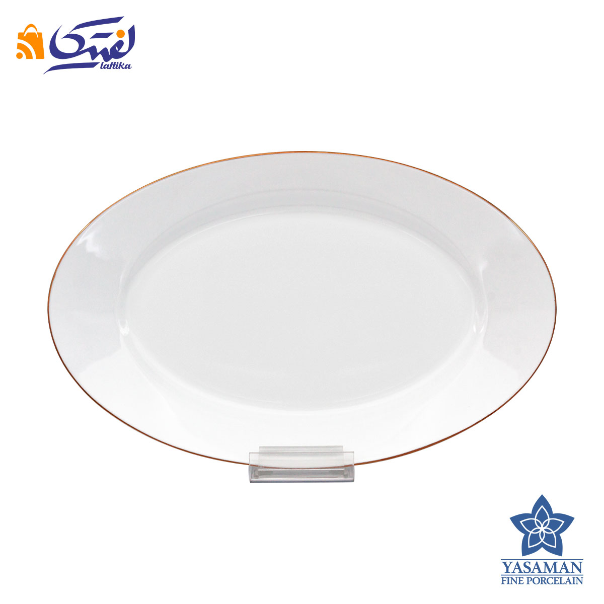 سرویس چینی زرین ایتالیا اف زرین رزگلد یاسمن 76 پارچه