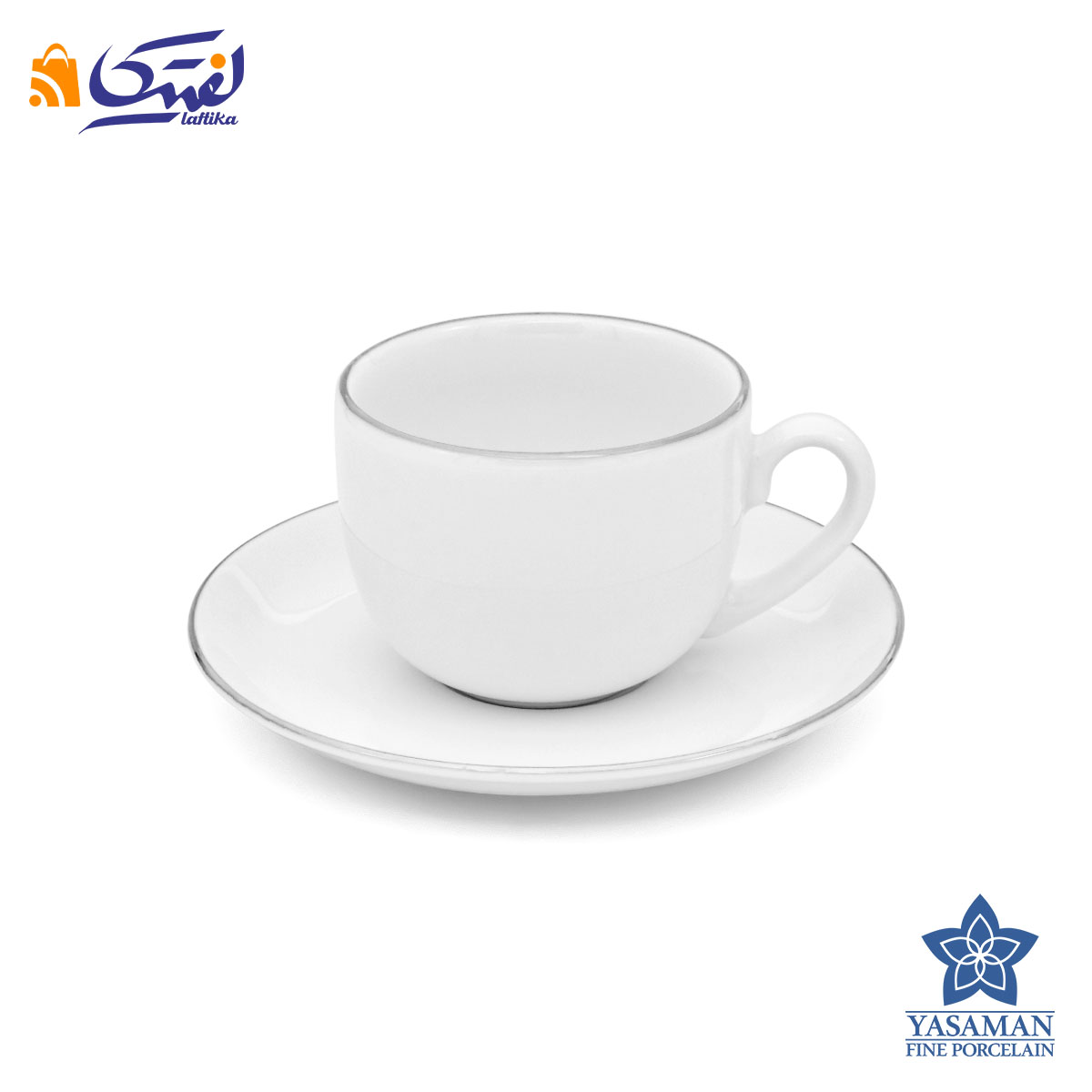 سرویس چینی زرین ایتالیا اف سمن یاسمن 76 پارچه تضمینی