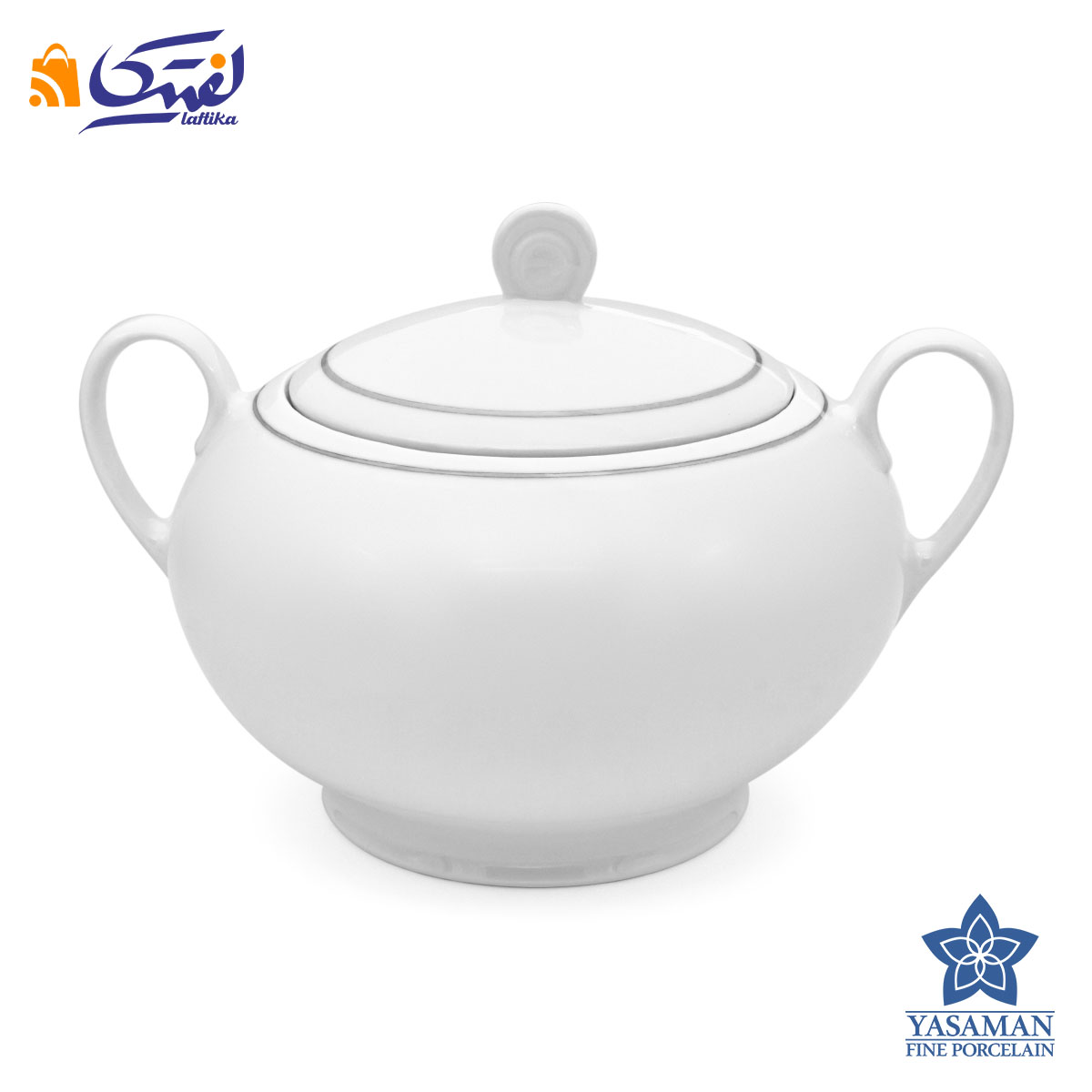 خرید اینترنتی سرویس چینی زرین ایتالیا اف سمن یاسمن 76 پارچه با ارسال سریع و فوری