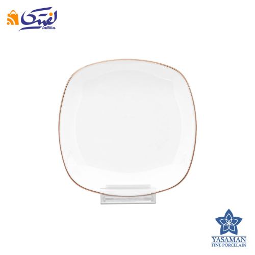 سرویس چینی یاسمن کواترو 77 پارچه زرین رزگلد