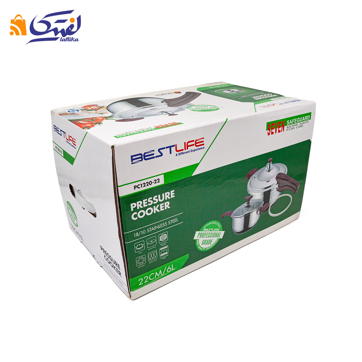 زودپز بست لایف 6 لیتری PC1220 22CM