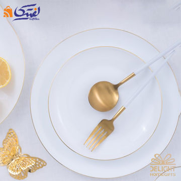 خرید قسطی سرویس لب طلا دیلایت اپال ۶ نفره