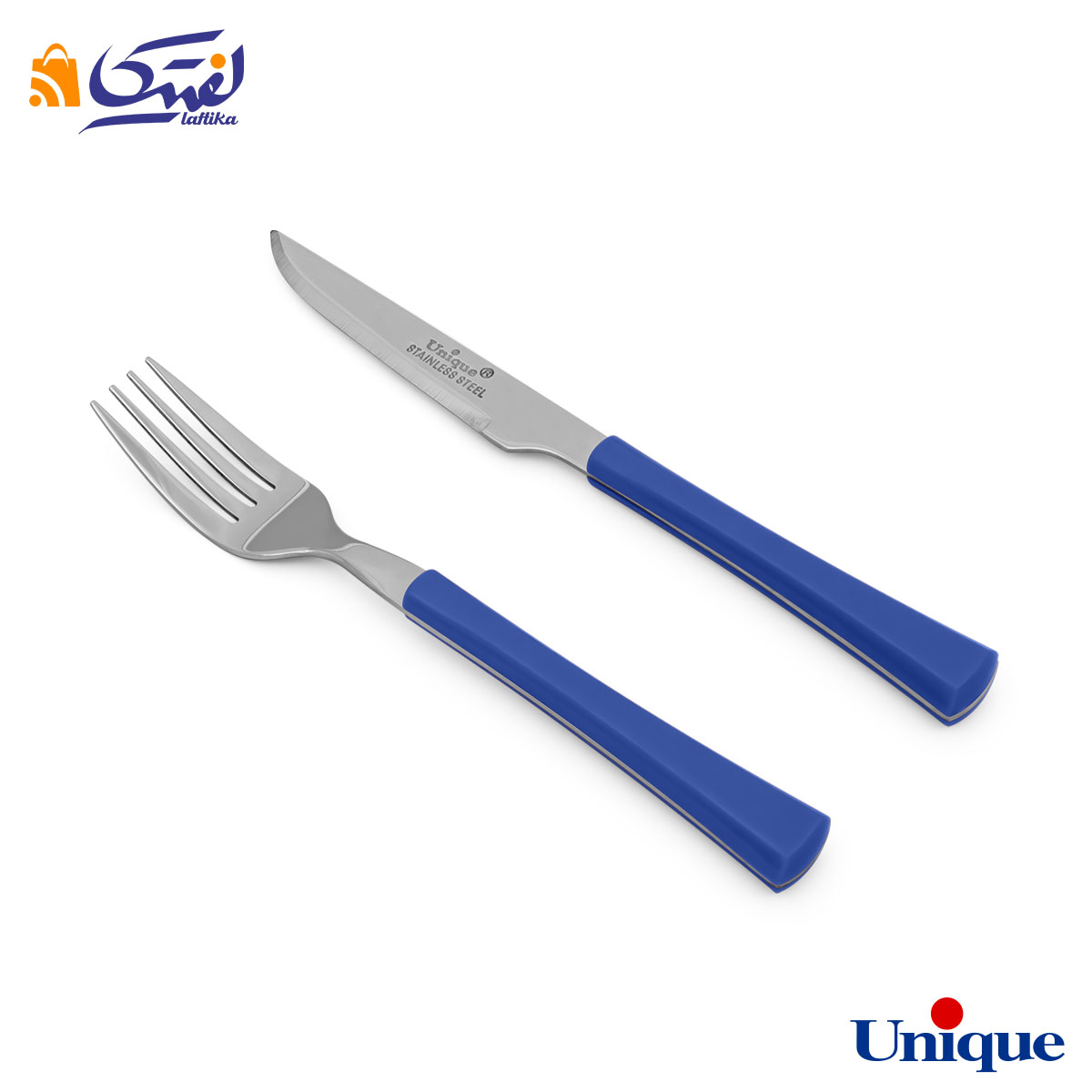 کارد و چنگال UN-5855A یونیک اصل مدل دایموند وارداتی