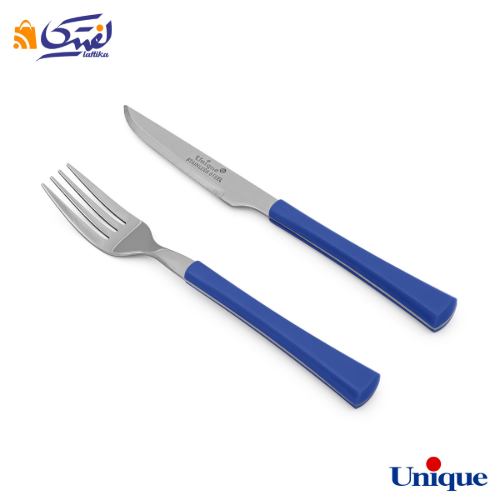 کارد و چنگال UN-5855A یونیک اصل مدل دایموند وارداتی