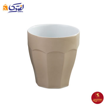 لیوان چینی زرین نئوکلاسیک پاستل کرم بدون دسته 240 سی سی