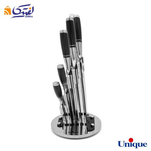سرویس چاقو آشپزخانه یونیک UN-5100 پروانه 8 پارچه