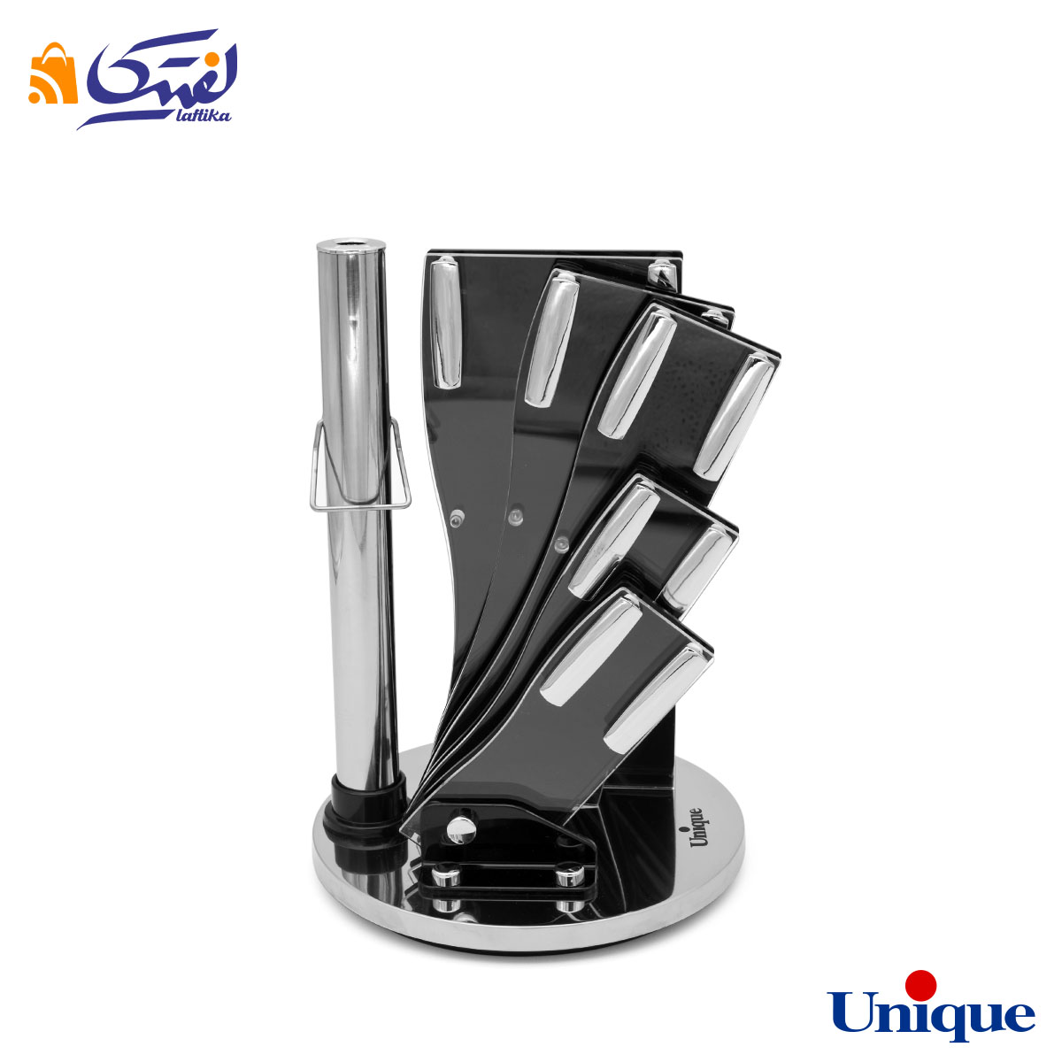 سرویس چاقو آشپزخانه یونیک UN-5100 پروانه 8 پارچه