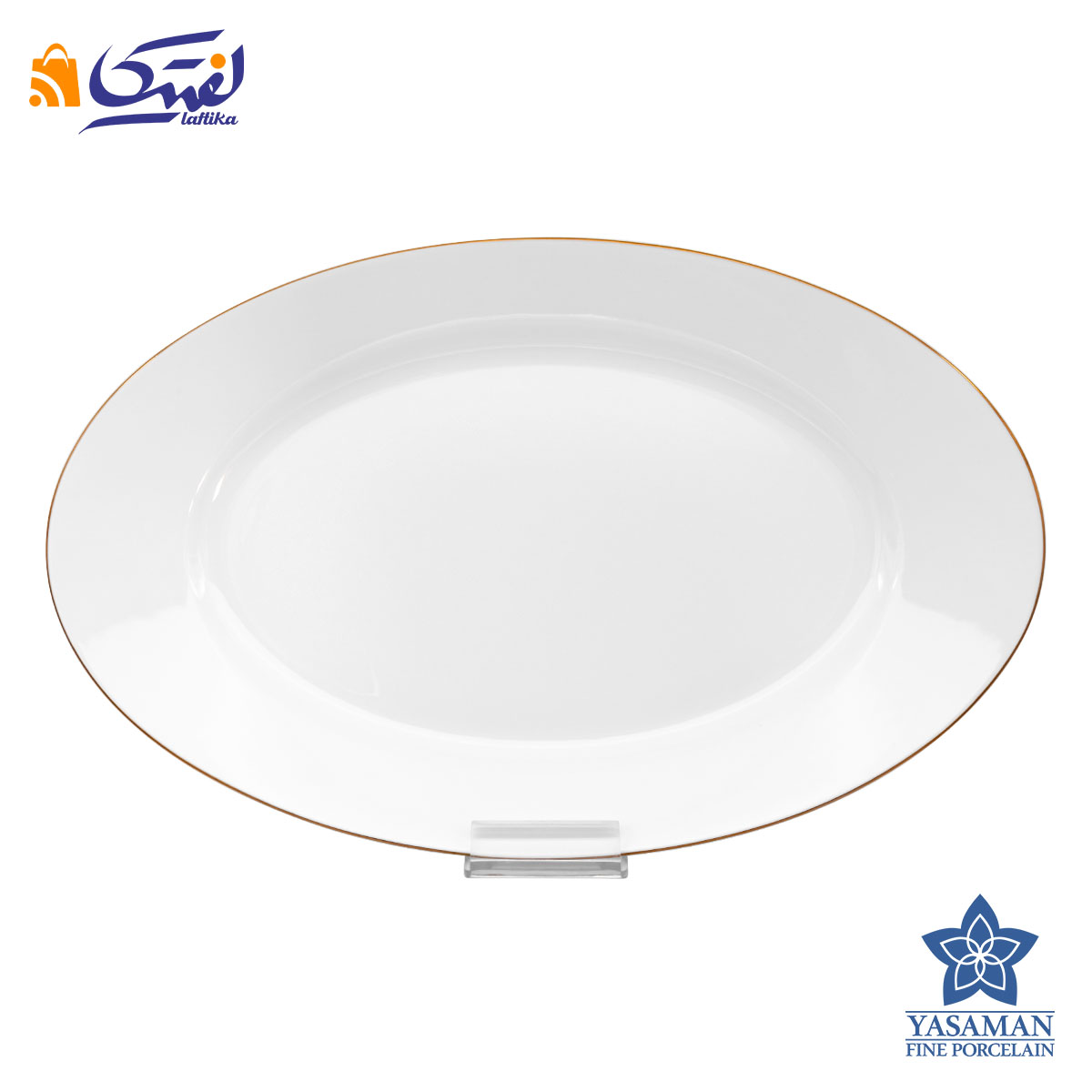 سرویس چینی زرین شهرزاد طرح سمن گلد 12 نفره 89 پارچه
