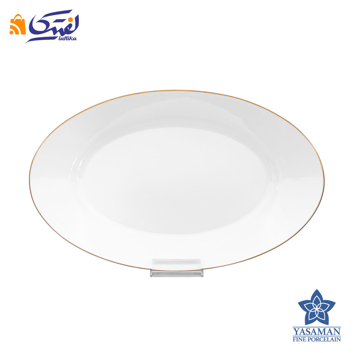 سرویس چینی زرین شهرزاد طرح سمن گلد 12 نفره 89 پارچه