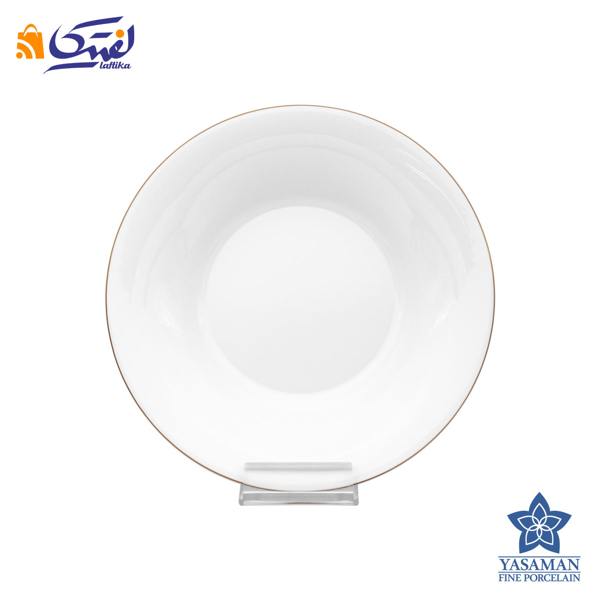 سرویس چینی زرین شهرزاد طرح سمن گلد 12 نفره 89 پارچه