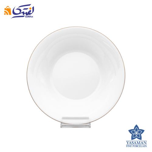سرویس چینی زرین شهرزاد طرح سمن گلد 12 نفره 89 پارچه