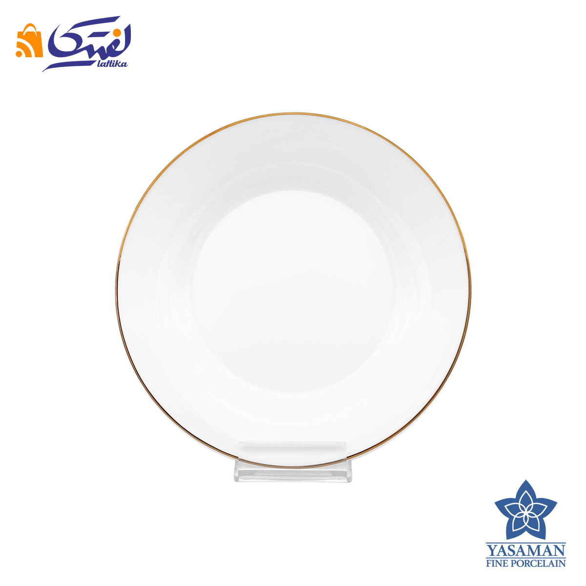 سرویس چینی زرین شهرزاد طرح سمن گلد 12 نفره 89 پارچه