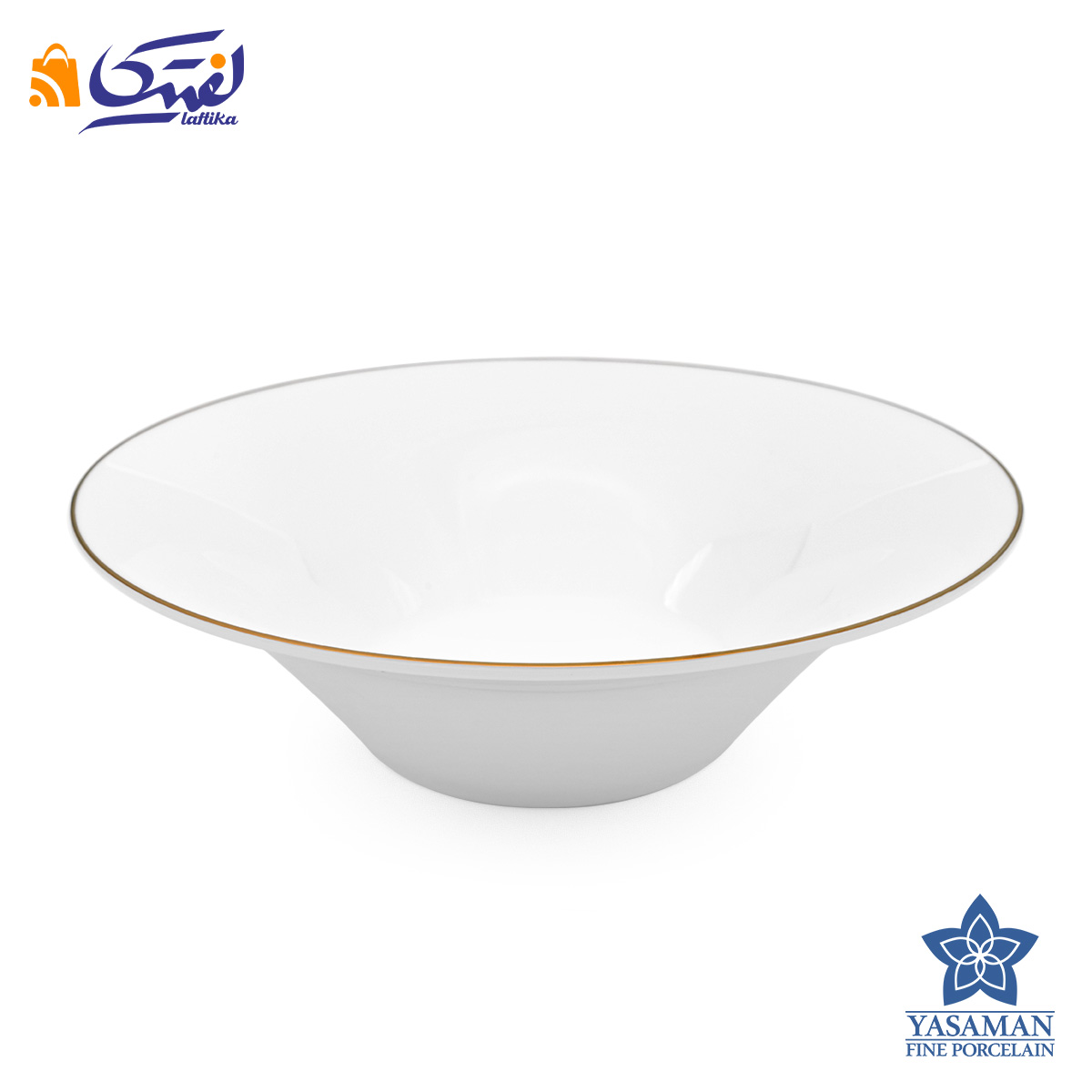 سرویس چینی زرین شهرزاد طرح سمن گلد 12 نفره 89 پارچه