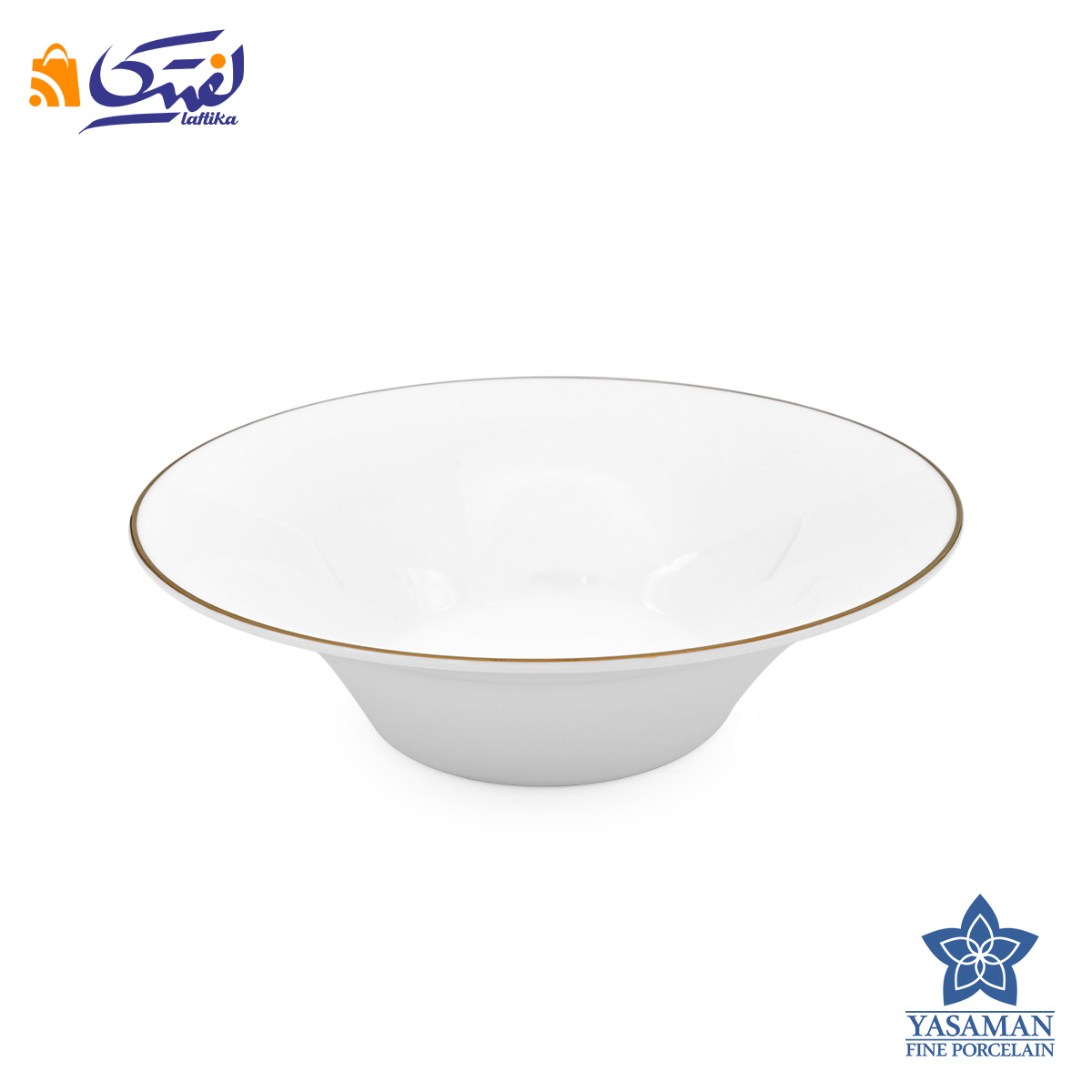 سرویس چینی زرین شهرزاد طرح سمن گلد 12 نفره 89 پارچه