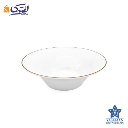 سرویس چینی زرین شهرزاد طرح سمن گلد 12 نفره 89 پارچه