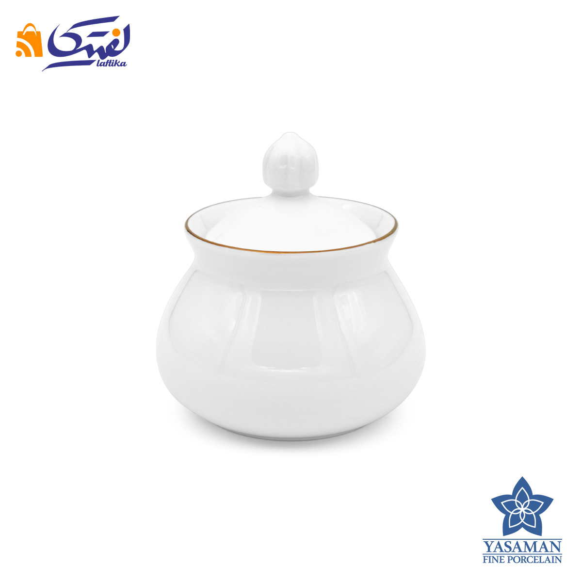 سرویس چینی زرین شهرزاد طرح سمن گلد 12 نفره 89 پارچه