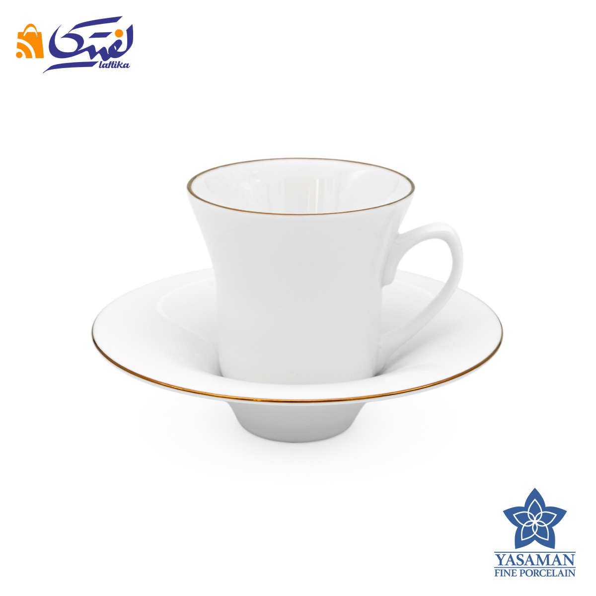 سرویس چینی زرین شهرزاد طرح سمن گلد 12 نفره 89 پارچه