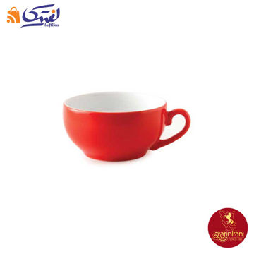 فنجان کاپوچینو و لاته چینی زرین ایتالیا اف طرح گیلاس