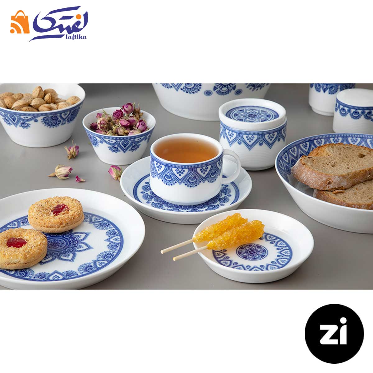 قندان چینی زرین زی فرم اس پروجا 120 سی سی