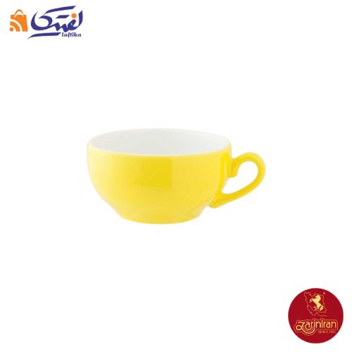 سرویس کاپوچینو و لاته چینی زرین ایتالیا اف طرح آفتاب 12 پارچه