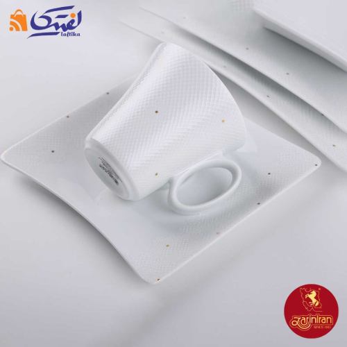 سرویس چینی زرین وینچی ابریشم 6 نفره 30 پارچه