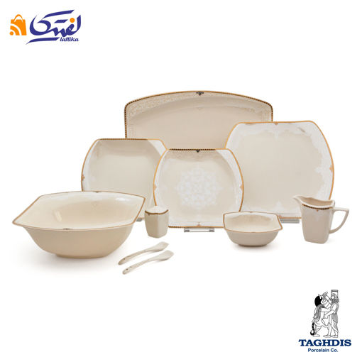 سرویس چینی رانا طلا چینی تقدیس مدرن نیوبن چاینا 6 نفره 32 پارچه