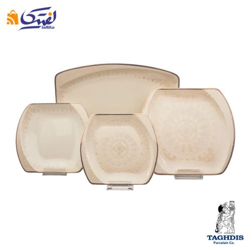 خرید سرویس چینی تقدیس مدرن نیوبن چاینا مونا طلا 6 نفره 32 پارچه