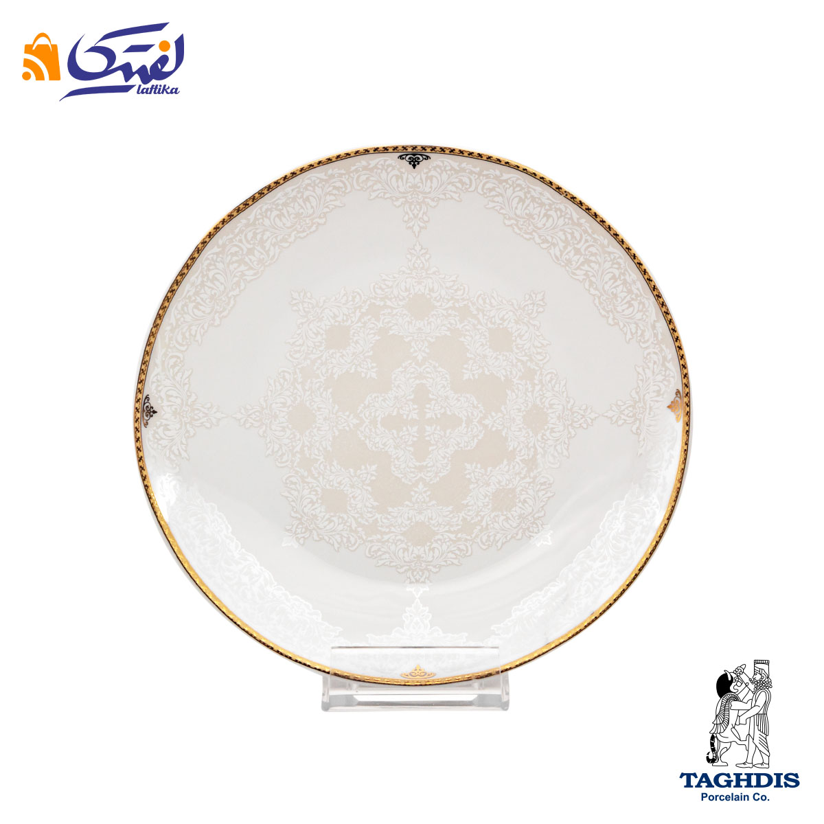 خرید سرویس چینی تقدیس کلاسیک رانا طلا 6 نفره 32 پارچه