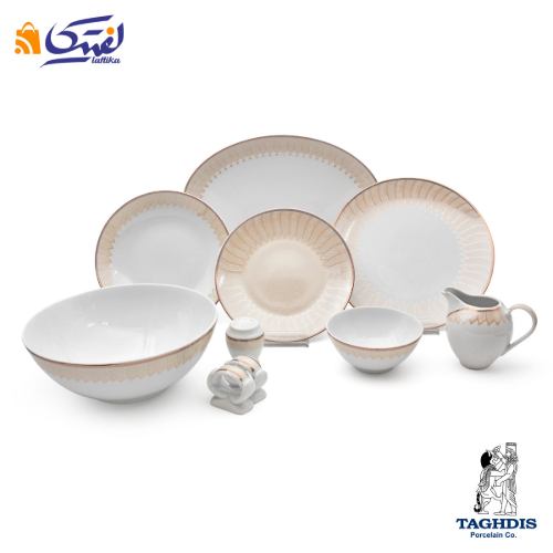 بهترین قیمت سرویس کلاسیک نفیسه 6 نفره چینی تقدیس
